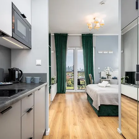 Apartment Prymasa Tysiaclecia 83a Center View Free Garage By Perfect 920 Warsaw